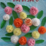 examen des fleurs de serviette
