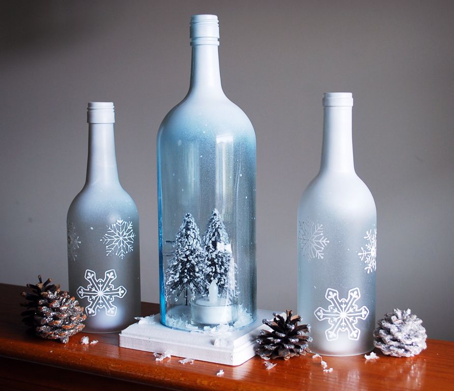 design photo décor de bouteille