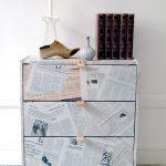 Découpage de vieux journaux