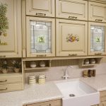 serviettes de cuisine decoupage