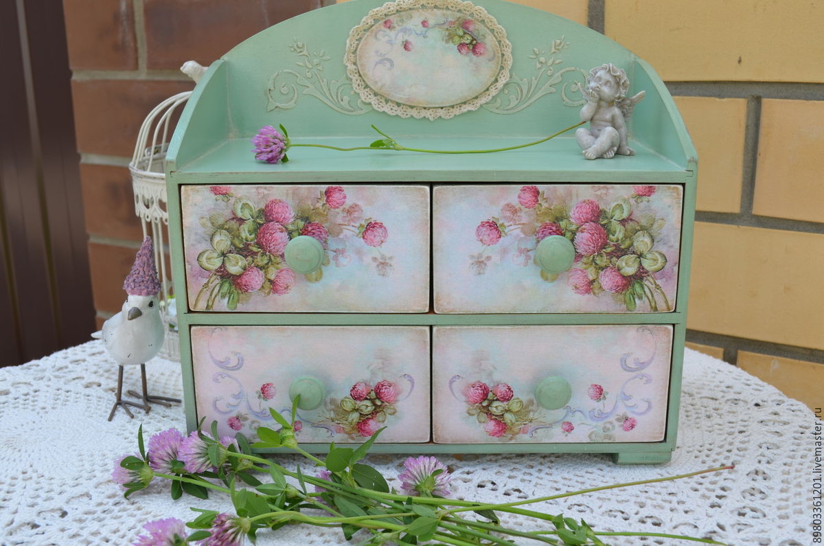 meuble decoupage