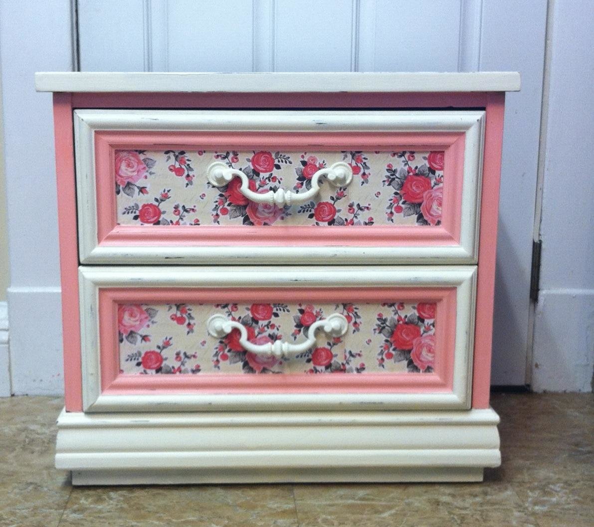 decoupage de meubles