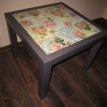 table de découpage