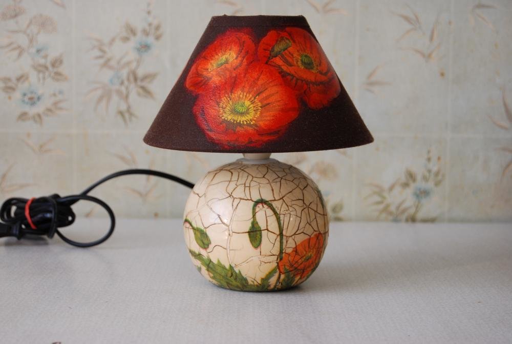 decoupage de lampadaire