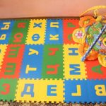 photo de conception de tapis de massage pour bébé