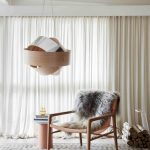 chiều dài rèm cho hình ảnh nội thất phòng khách