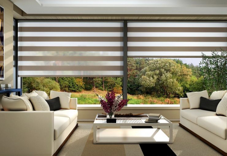 electric window blinds photo ideas