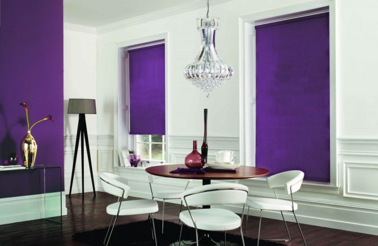 electric window curtains photo