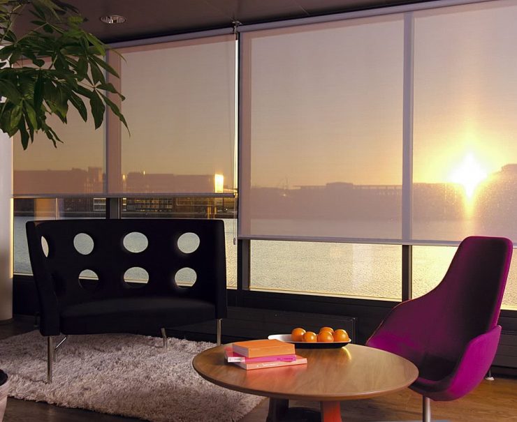 electric window blinds photo ideas