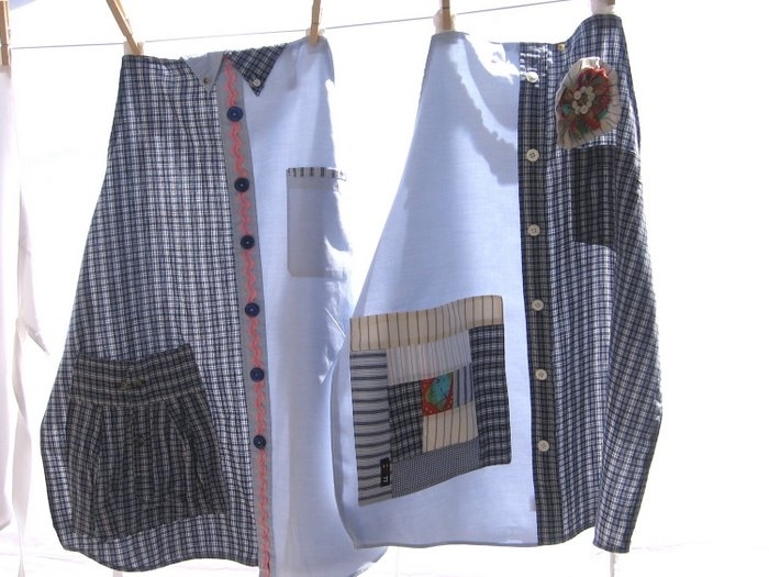 tablier de chemises pour hommes