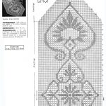 schéma d'idées de conception de serviette au crochet tricoté