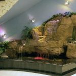 fontaine dans le décor de l'appartement photo