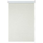 Store en tissu synthétique beige