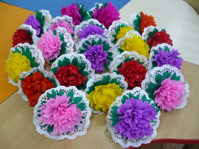 oeillets d'idées photo de serviettes