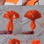oeillets de serviettes faire vous-même photo décoration