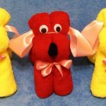 jouets de serviette décor