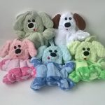 serviette jouets chiots