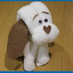 serviette jouets doggy