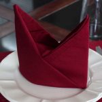 comment plier des serviettes pour la photo originale