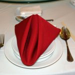 comment plier des serviettes pour la décoration photo originale