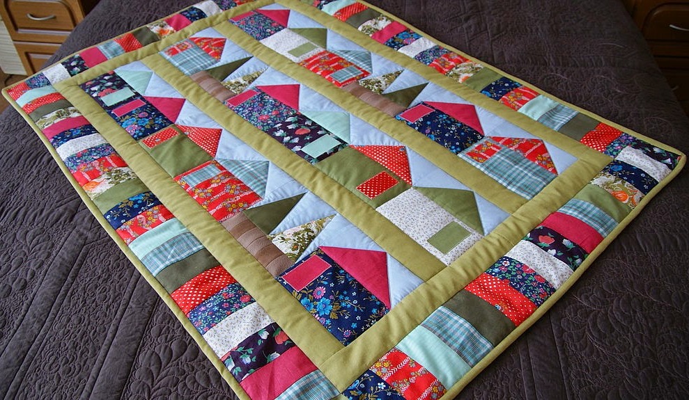 panneaux de tapis patchwork