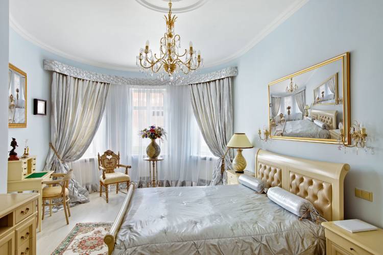 rideaux de chambre classique