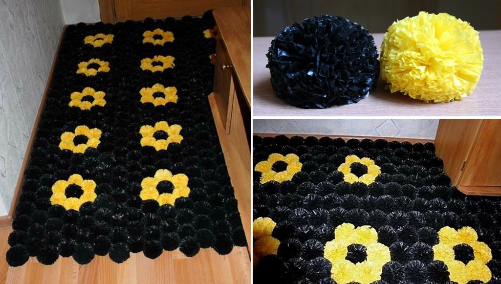 tapis photo en polyéthylène design photo