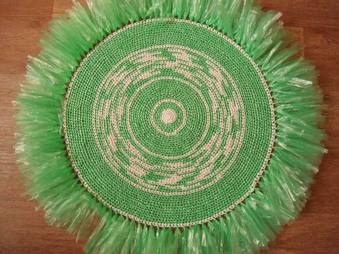 idées de design de tapis en polyéthylène