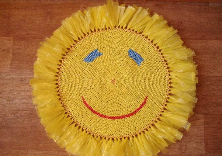 tapis de sol en polyéthylène idées de décoration