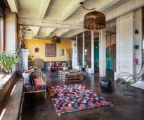 patchwork tapis décor photos