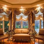 Eclairage décoratif au dessus du bandeau dans le hall