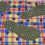 coussin de massage pour pieds de bébé