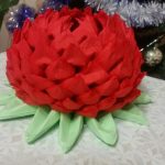 serviettes de table lotus