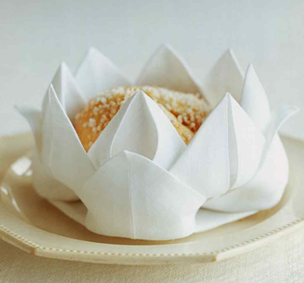 lotus de serviettes