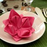 décoration de table en papier