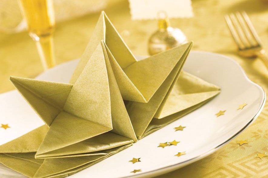 origami de serviettes