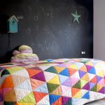 patchwork dans la conception de la photo intérieure