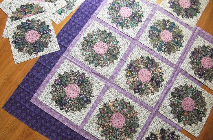 plaque de patchwork de Dresde