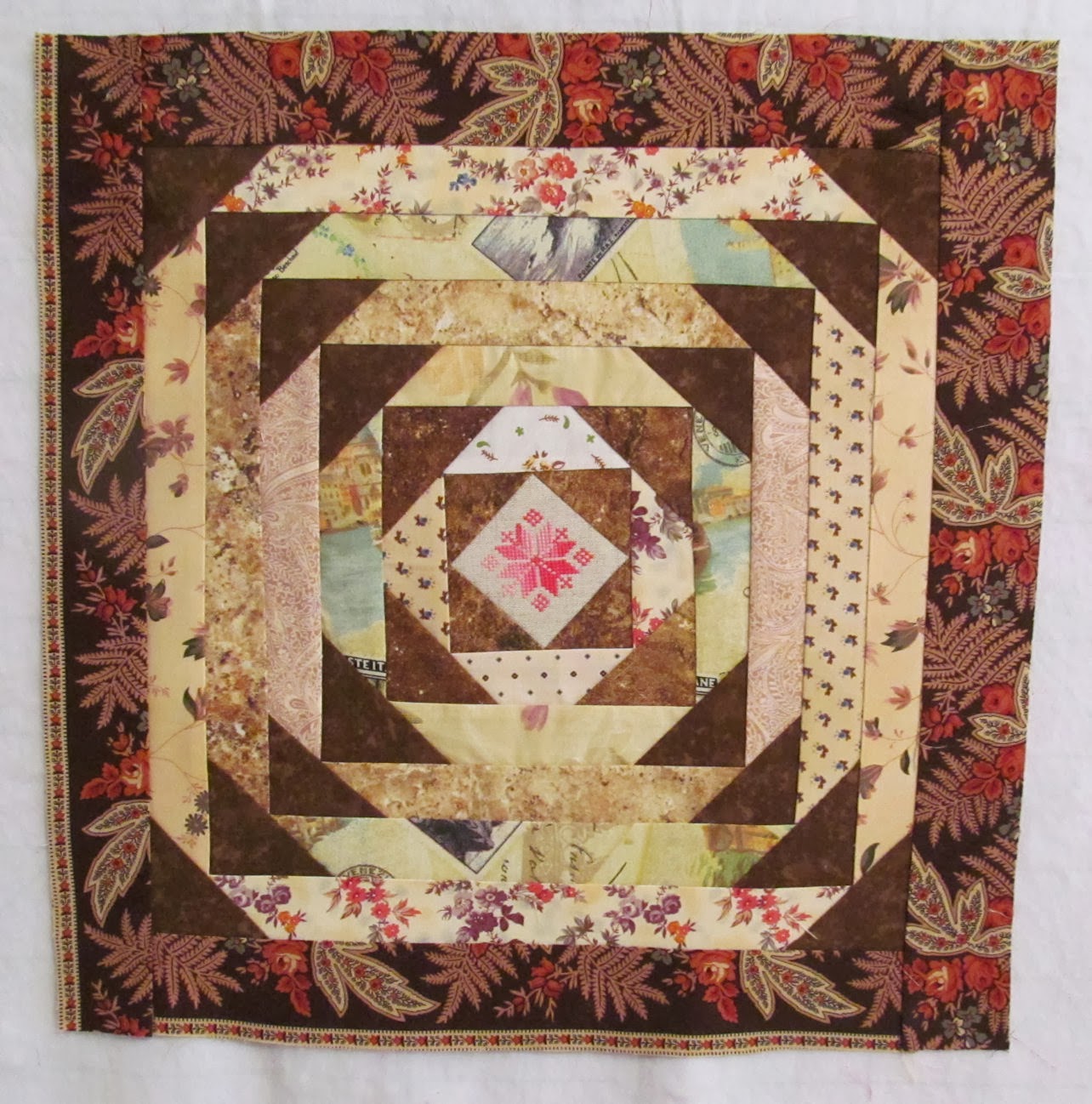 patchwork carré russe