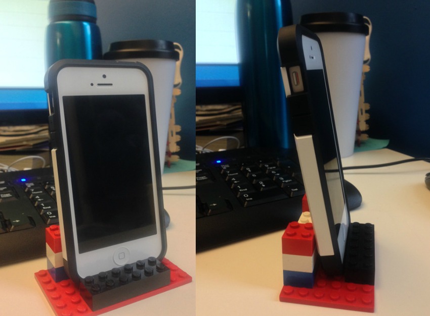 stand pour lego phone