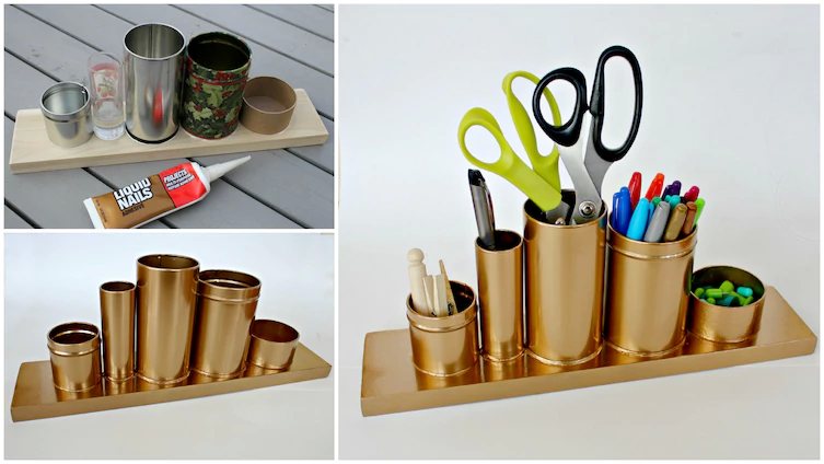 porte-crayons design photo