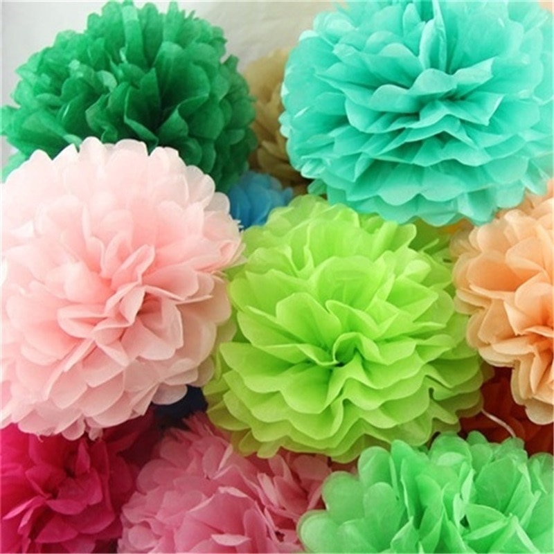 idées de design de pompons de serviette en papier