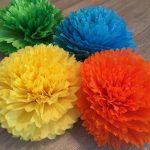 pompons de serviettes photo designer