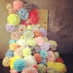 pompons de décoration idées idées de serviettes