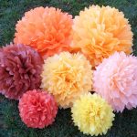 pompons d'idées de décoration de serviettes de designer