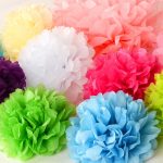 pompons d'idées de photo de serviettes de designer