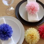 pompons de serviettes de designer