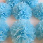 pompons d'idées de design de serviettes de table