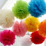 Pompons de serviettes de table originales