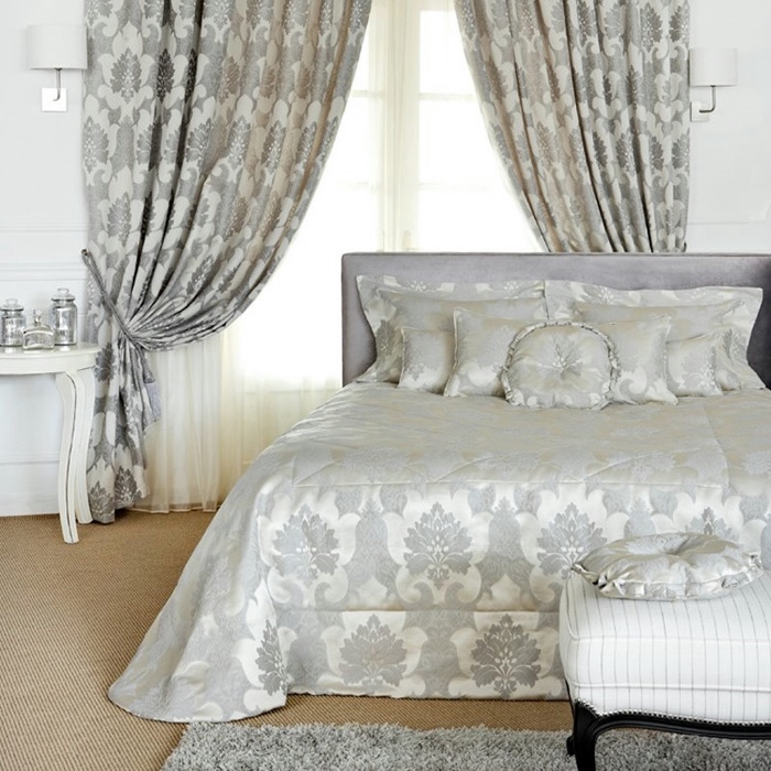 rideaux jacquard pour la chambre
